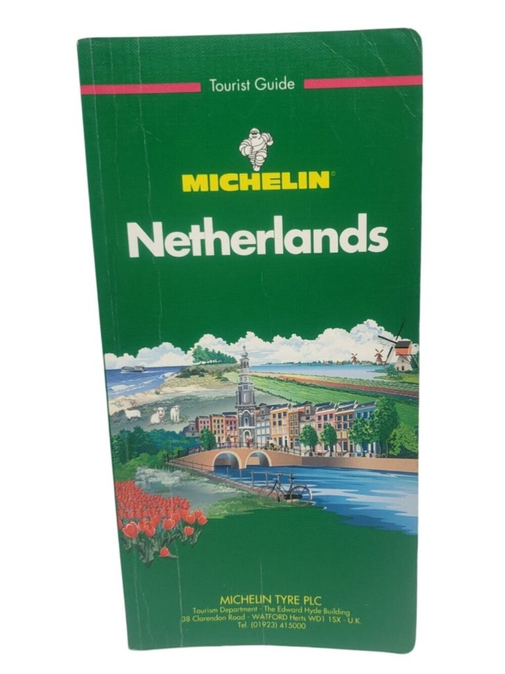 Michelin Tourist Guide Netherlands 1997 Edition Travel Book